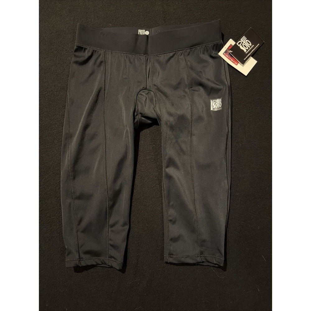 DeSoto Women's Carrera Tri Capri Black‎ Size Large NWT